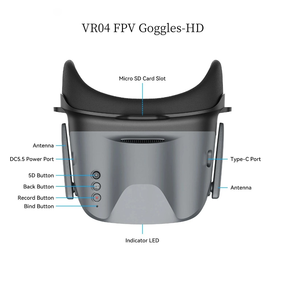NEW BETAFPV VR04 FPV Goggles H - Skyzone Cobra X V2 Fpv Goggles ulasan dan harga