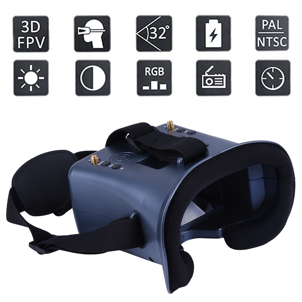 008D 5.8G 40CH 4.3 Inch 800*48 - Skyzone Cobra X V2 Fpv Goggles ulasan dan harga