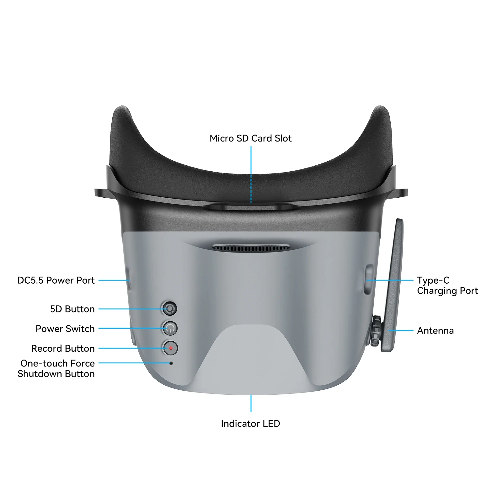 New BETAFPV VR04 FPV Goggles A - Skyzone Cobra X V2 Fpv Goggles ulasan dan harga